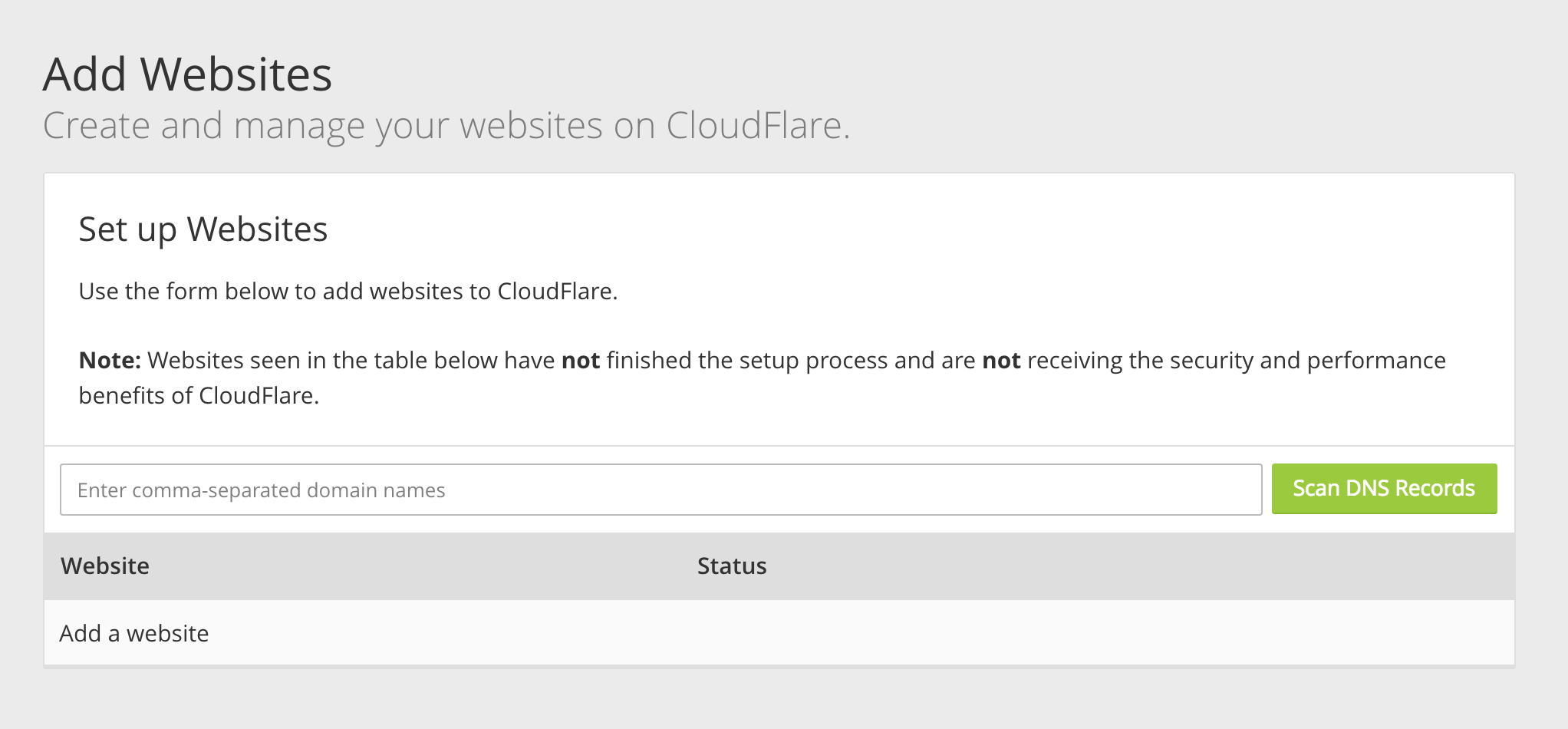將GoDaddy買的網域加入CloudFlare中代管DNS